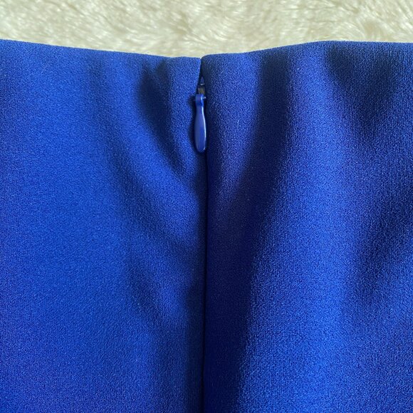 H&M Off-the-Shoulder Bell-Sleeved Midi Dress - Royal Blue - Picture 6 of 9